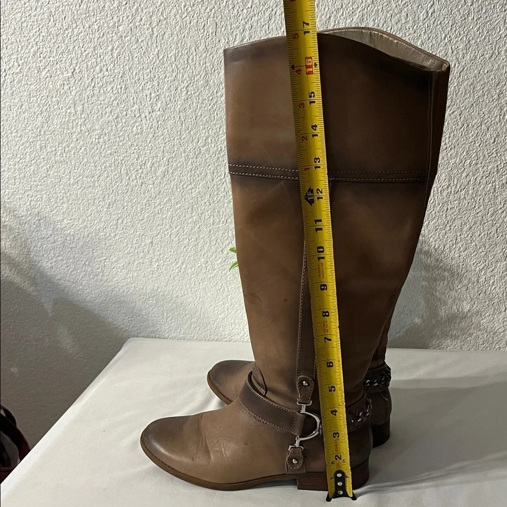 Alex Marie Tan Over the Knee Bootsus used good condition